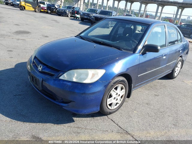 40070450 :رقم المزاد ، 2HGES16424H905701 vin ، 2004 Honda Civic مزاد بيع