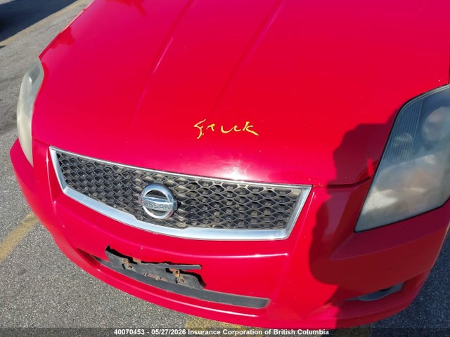 Aukcja sprzedaży 2008 Nissan Sentra Se-r Spec V, vin: 3N1CB61E58L745901, numer aukcji: 40070453