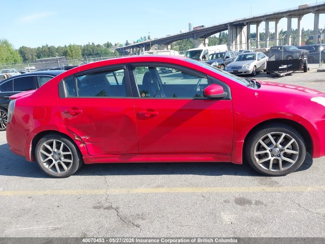 Aukcja sprzedaży 2008 Nissan Sentra Se-r Spec V, vin: 3N1CB61E58L745901, numer aukcji: 40070453
