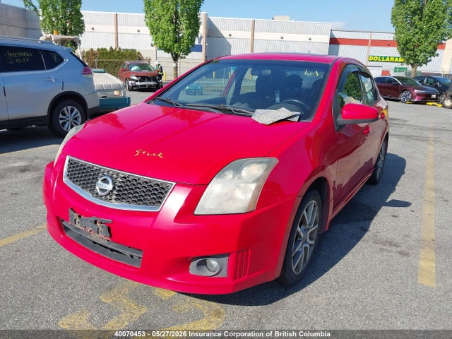 Aukcja sprzedaży 2008 Nissan Sentra Se-r Spec V, vin: 3N1CB61E58L745901, numer aukcji: 40070453