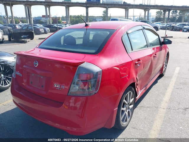 Aukcja sprzedaży 2008 Nissan Sentra Se-r Spec V, vin: 3N1CB61E58L745901, numer aukcji: 40070453