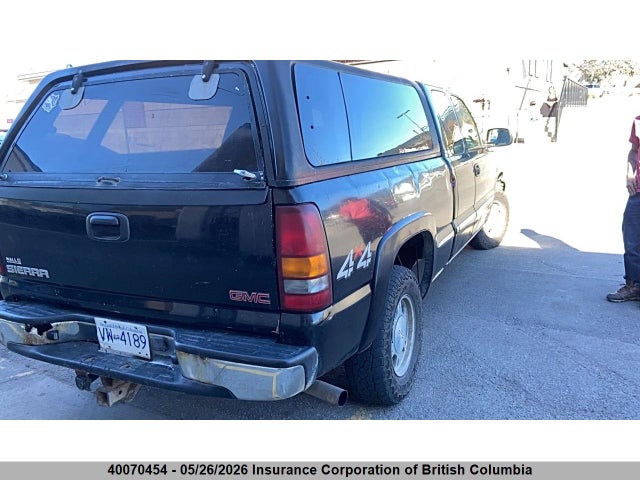 40070454 :رقم المزاد ، 1GTEK19V22E176137 vin ، 2002 Gmc Sierra 1500 Sl/sle/slt مزاد بيع