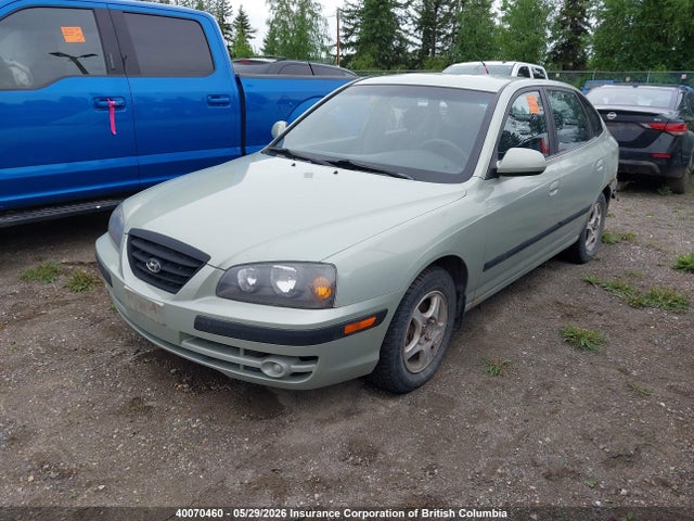 2005 Hyundai Elantra Gl/ve მანქანა იყიდება აუქციონზე, vin: KMHDM55D15U136115, აუქციონის ნომერი: 40070460