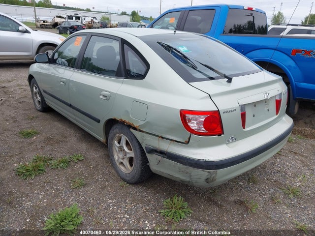2005 Hyundai Elantra Gl/ve მანქანა იყიდება აუქციონზე, vin: KMHDM55D15U136115, აუქციონის ნომერი: 40070460