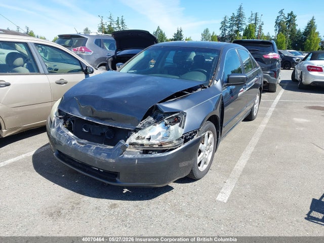 40070464 :رقم المزاد ، 1HGCM66525A802589 vin ، 2005 Honda Accord Ex مزاد بيع