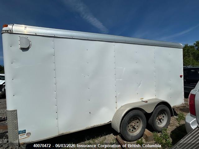 Продажа на аукционе авто 2015 Mirage Cargo Trailer, vin: 5M3BE1429F1063385, номер лота: 40070472