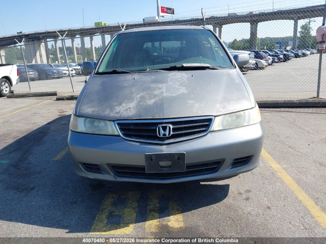 40070480 :رقم المزاد ، 2HKRL18942H005649 vin ، 2002 Honda Odyssey Exl مزاد بيع