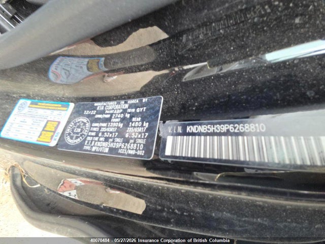 Aukcja sprzedaży 2023 Kia Carnival Lx, vin: KNDNB5H39P6268810, numer aukcji: 40070484