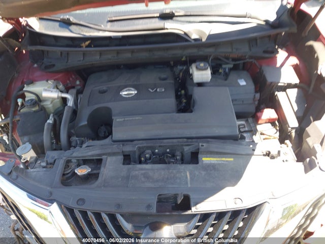 Продаж на аукціоні авто 2015 Nissan Murano S/sl/sv/platinum, vin: 5N1AZ2MH5FN277403, номер лоту: 40070496