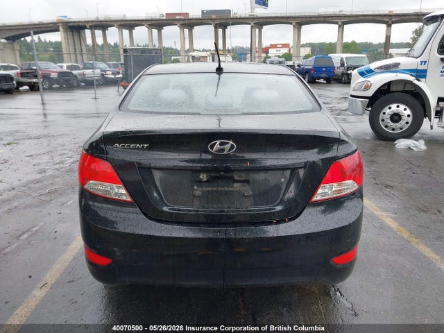 40070500 :رقم المزاد ، KMHCT4AE6CU054238 vin ، 2012 Hyundai Accent Gl مزاد بيع