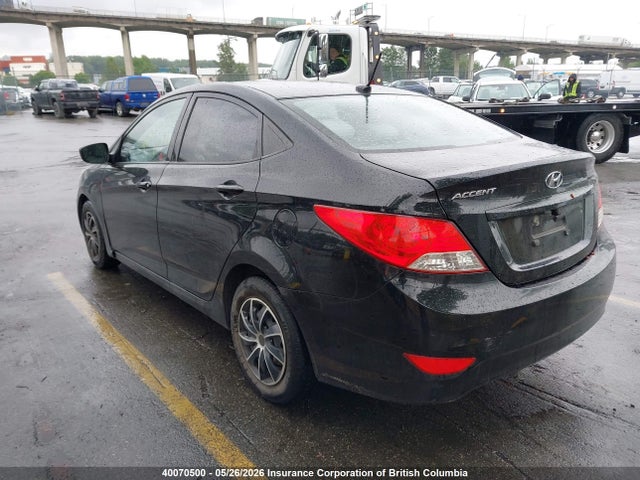 40070500 :رقم المزاد ، KMHCT4AE6CU054238 vin ، 2012 Hyundai Accent Gl مزاد بيع