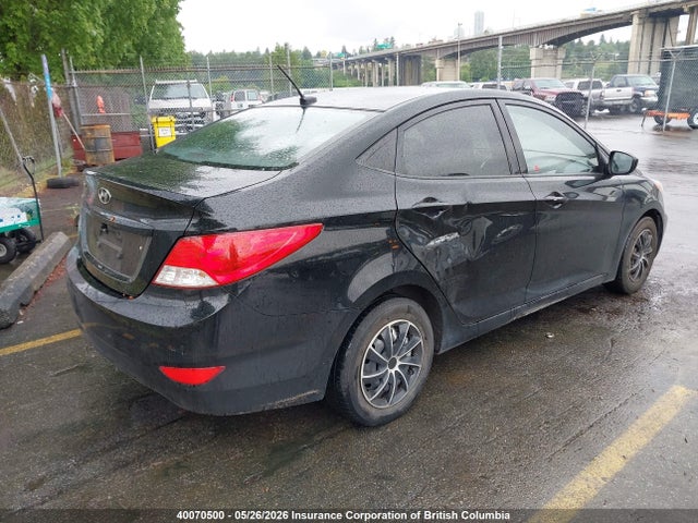40070500 :رقم المزاد ، KMHCT4AE6CU054238 vin ، 2012 Hyundai Accent Gl مزاد بيع