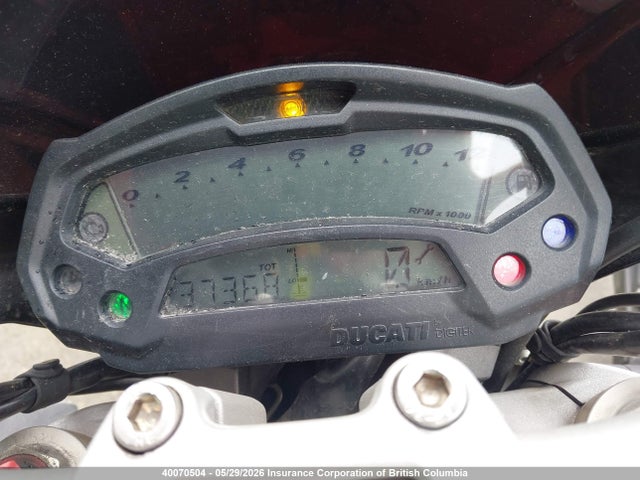 Aukcja sprzedaży 2012 Ducati Monster 1110, vin: ZDM1RARR2CB045018, numer aukcji: 40070504