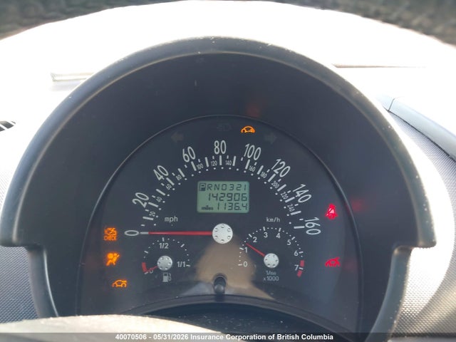2001 Volkswagen New Beetle Glx მანქანა იყიდება აუქციონზე, vin: 3VWDD21C11M461150, აუქციონის ნომერი: 40070506