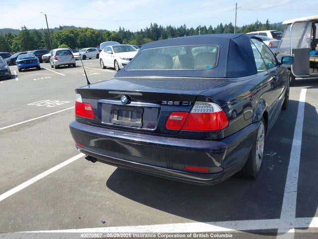 40070507 :رقم المزاد ، WBABW33454PL24384 vin ، 2004 Bmw 325ci مزاد بيع