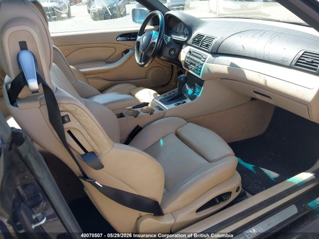 40070507 :رقم المزاد ، WBABW33454PL24384 vin ، 2004 Bmw 325ci مزاد بيع