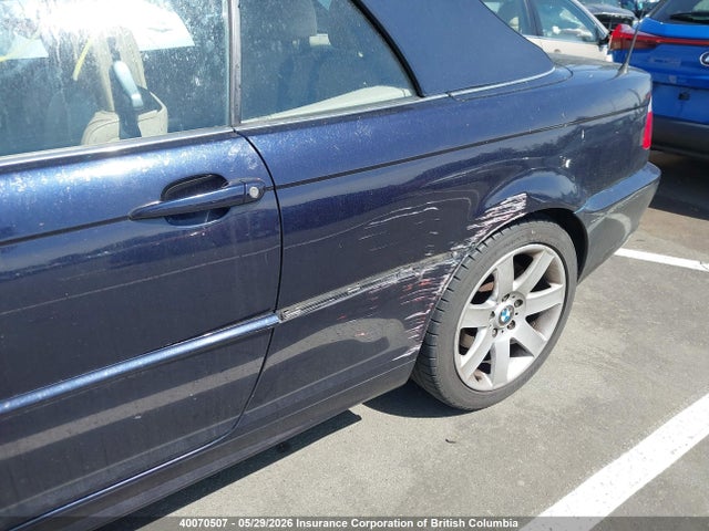 40070507 :رقم المزاد ، WBABW33454PL24384 vin ، 2004 Bmw 325ci مزاد بيع