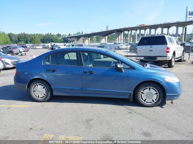 40070534 :رقم المزاد ، 2HGFA16468H014534 vin ، 2008 Honda Civic مزاد بيع