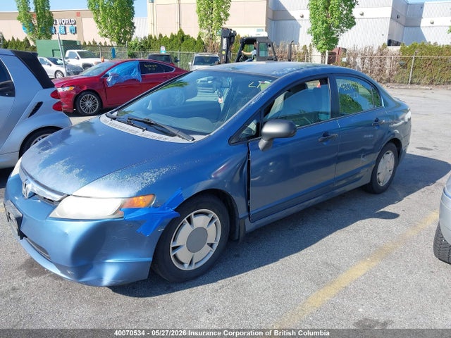 40070534 :رقم المزاد ، 2HGFA16468H014534 vin ، 2008 Honda Civic مزاد بيع