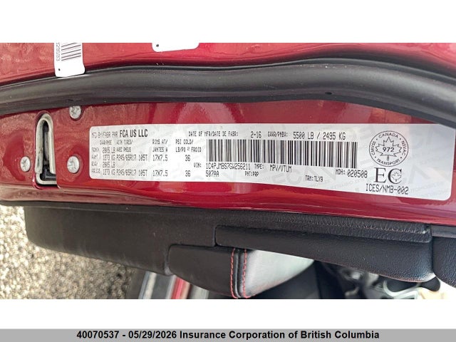 1C4PJMBS7GW256211 Jeep Cherokee Trailhawk