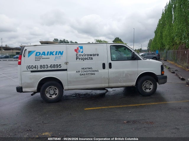 40070540 :رقم المزاد ، 1GCWGFBA7E1165155 vin ، 2014 Chevrolet Express 2500 1wt مزاد بيع