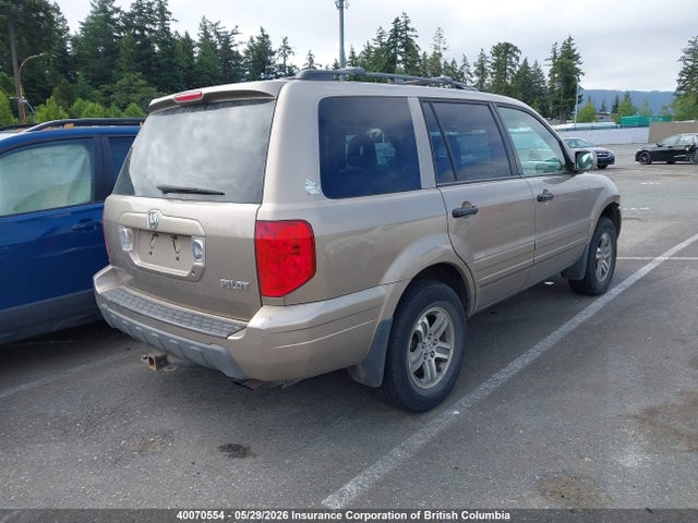 2005 Honda Pilot მანქანა იყიდება აუქციონზე, vin: 2HKYF18555H001940, აუქციონის ნომერი: 40070554