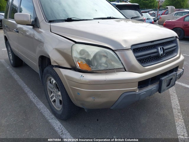 2005 Honda Pilot მანქანა იყიდება აუქციონზე, vin: 2HKYF18555H001940, აუქციონის ნომერი: 40070554