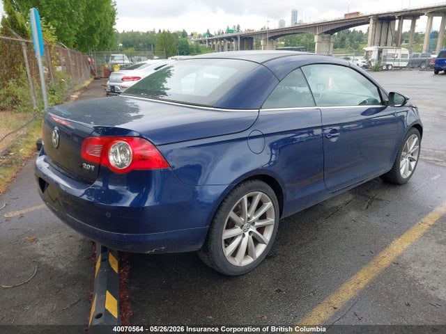 Aukcja sprzedaży 2010 Volkswagen Eos, vin: WVWHA7AH4AV006899, numer aukcji: 40070564