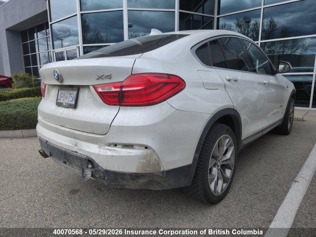 2017 Bmw X4 მანქანა იყიდება აუქციონზე, vin: 5UXXW3C56H0T78288, აუქციონის ნომერი: 40070568