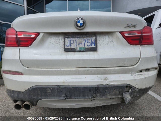 2017 Bmw X4 მანქანა იყიდება აუქციონზე, vin: 5UXXW3C56H0T78288, აუქციონის ნომერი: 40070568