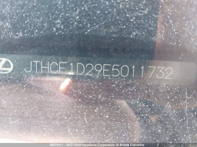 Aukcja sprzedaży 2014 Lexus Is 250, vin: JTHCF1D29E5011732, numer aukcji: 40070411
