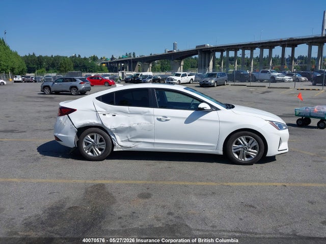 Продажа на аукционе авто 2020 Hyundai Elantra Preferred With Sun And Safety Package Auto Ivt, vin: KMHD84LFXLU916906, номер лота: 40070576