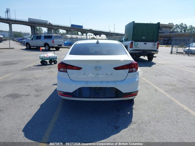 Продажа на аукционе авто 2020 Hyundai Elantra Preferred With Sun And Safety Package Auto Ivt, vin: KMHD84LFXLU916906, номер лота: 40070576