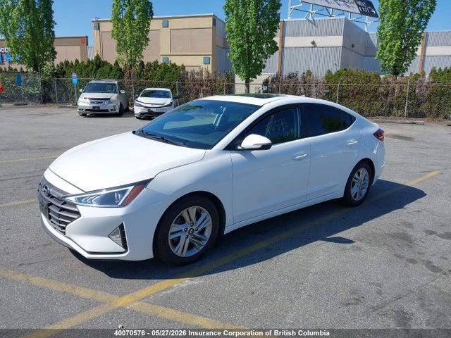 Продажа на аукционе авто 2020 Hyundai Elantra Preferred With Sun And Safety Package Auto Ivt, vin: KMHD84LFXLU916906, номер лота: 40070576