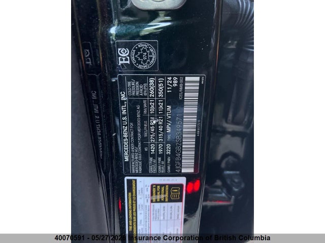 40070591 :رقم المزاد ، 4JGFB4GB2SB349571 vin ، 2025 Mercedes-benz Gle 450 Plug-in Hybrid 4matic مزاد بيع