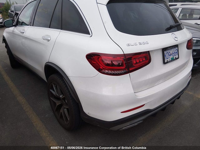 2022 Mercedes-benz Glc 300 4matic მანქანა იყიდება აუქციონზე, vin: W1N0G8EBXNV389303, აუქციონის ნომერი: 40067151