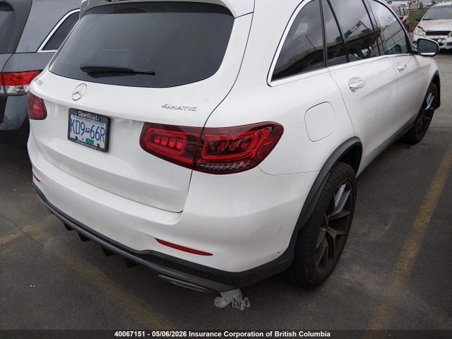 2022 Mercedes-benz Glc 300 4matic მანქანა იყიდება აუქციონზე, vin: W1N0G8EBXNV389303, აუქციონის ნომერი: 40067151