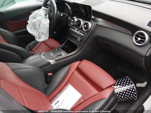 2022 Mercedes-benz Glc 300 4matic მანქანა იყიდება აუქციონზე, vin: W1N0G8EBXNV389303, აუქციონის ნომერი: 40067151