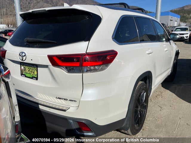 5TDDZRFH5KS977918 Toyota Highlander Limited/ltd Platinum