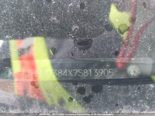 2007 Honda Fit მანქანა იყიდება აუქციონზე, vin: JHMGD384X7S813905, აუქციონის ნომერი: 40054159