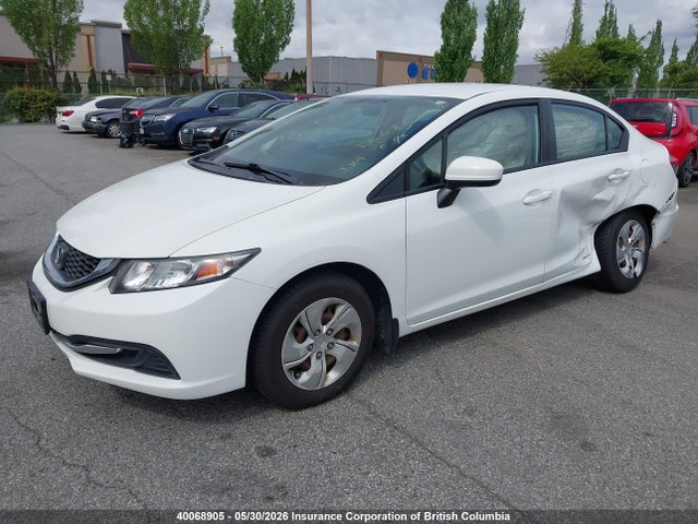 Aukcja sprzedaży 2014 Honda Civic Lx, vin: 2HGFB2F46EH040758, numer aukcji: 40068905
