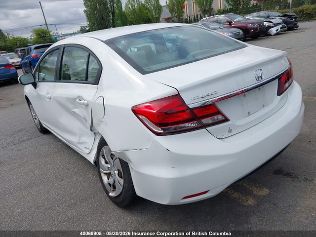 Aukcja sprzedaży 2014 Honda Civic Lx, vin: 2HGFB2F46EH040758, numer aukcji: 40068905