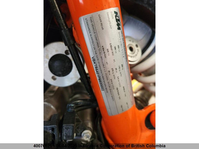 VBKTR6401PM855002 KTM 890 Adventure R