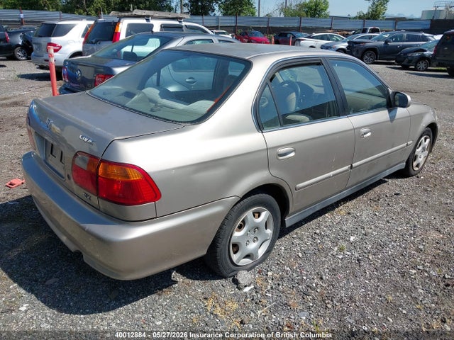 40012884 :رقم المزاد ، 2HGEJ6684YH908723 vin ، 2000 Honda Civic Ex مزاد بيع