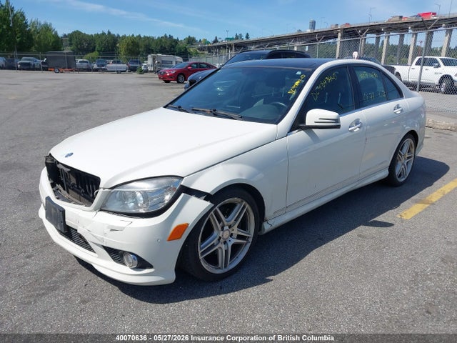 40070636 :رقم المزاد ، WDDGF8HB8AF376953 vin ، 2010 Mercedes-benz C 350 4matic مزاد بيع