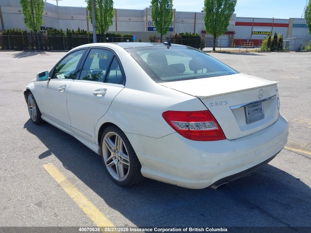 40070636 :رقم المزاد ، WDDGF8HB8AF376953 vin ، 2010 Mercedes-benz C 350 4matic مزاد بيع