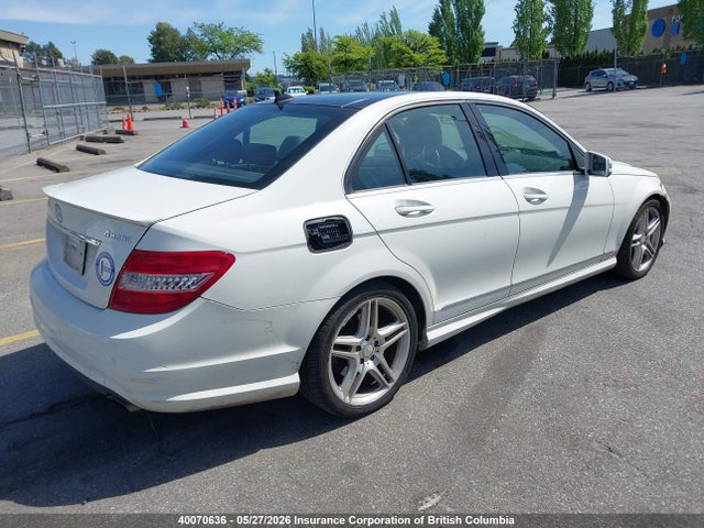 40070636 :رقم المزاد ، WDDGF8HB8AF376953 vin ، 2010 Mercedes-benz C 350 4matic مزاد بيع