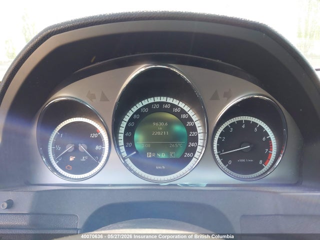 40070636 :رقم المزاد ، WDDGF8HB8AF376953 vin ، 2010 Mercedes-benz C 350 4matic مزاد بيع