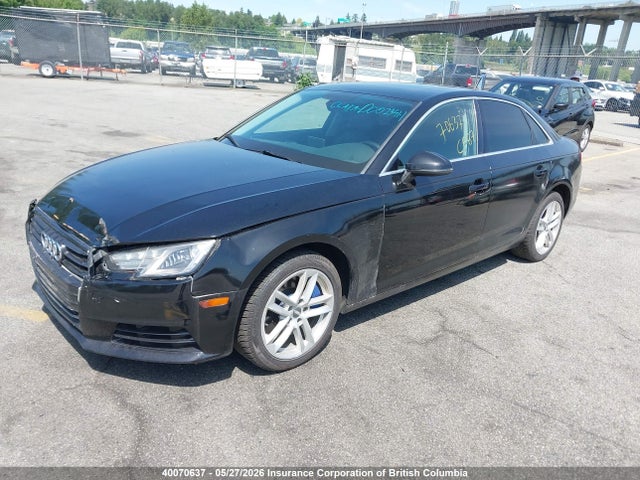 2017 Audi A4 მანქანა იყიდება აუქციონზე, vin: WAUANAF48HN049125, აუქციონის ნომერი: 40070637