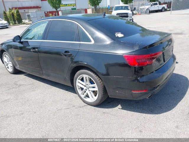 2017 Audi A4 მანქანა იყიდება აუქციონზე, vin: WAUANAF48HN049125, აუქციონის ნომერი: 40070637